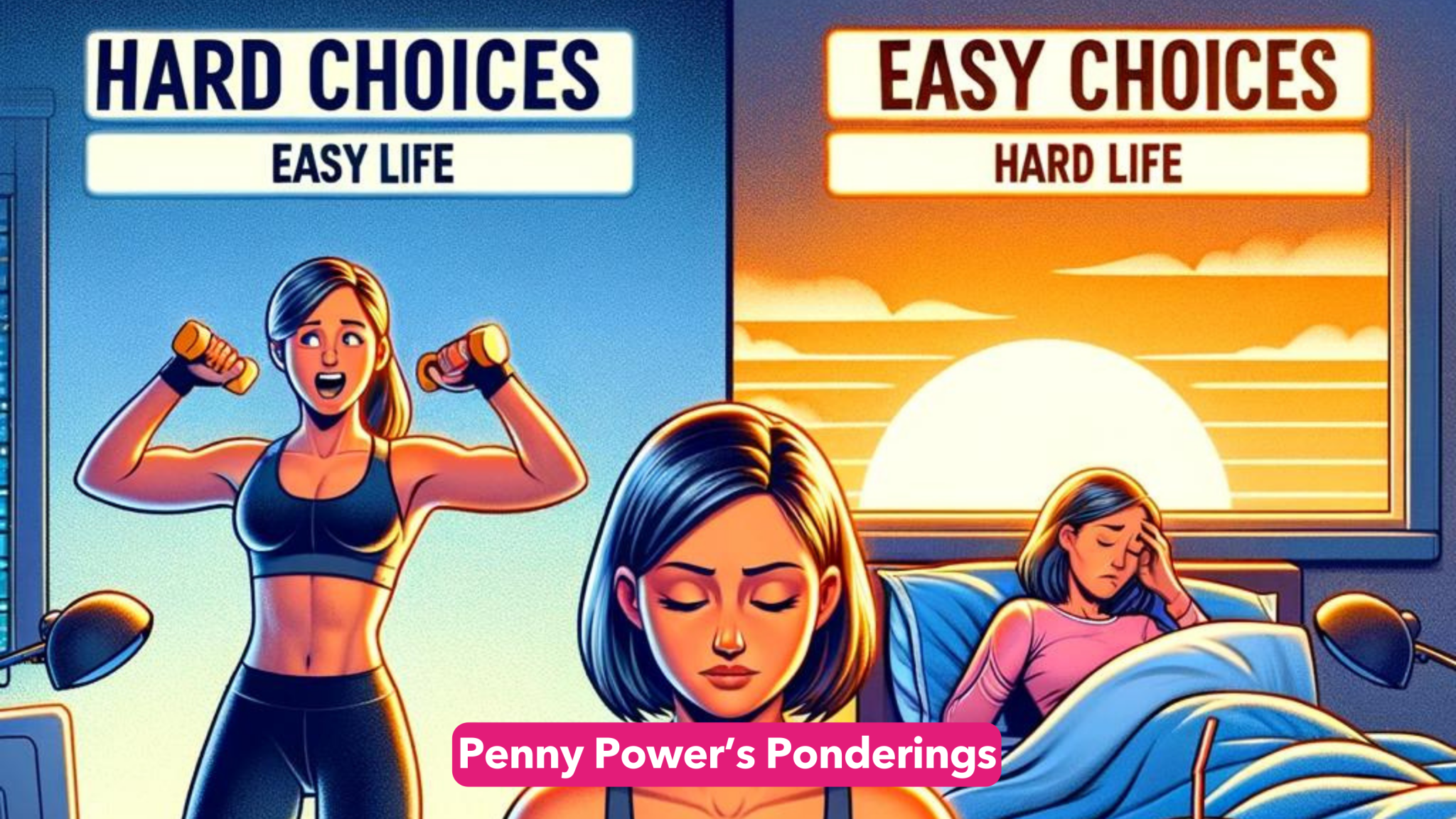 You are currently viewing Penny Power Ponders Hard choices, Easy life