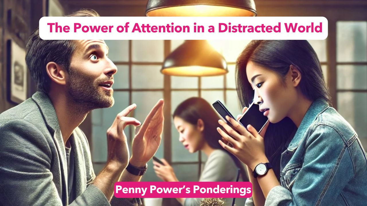 Read more about the article Penny Power Ponders: The Power of Attention in a Distracted World